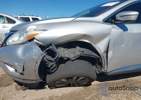 2017 Nissan Murano Sl from USA, damaged, VIN 5N1AZ2MG0HN130402